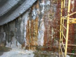Устранение протечек методом инъектирования и восстановление бетонных поверхностей.